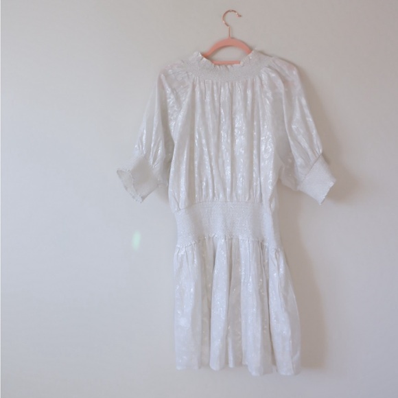 SOLD- ROLLER RABBIT Fiorella Metallic Dress - Picture 6 of 12